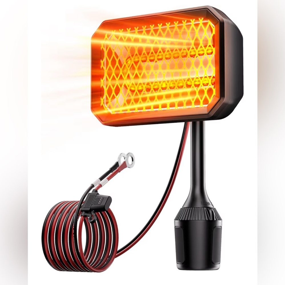 48V Universal Golf Cart Heater Fits in Cupholder - New in box